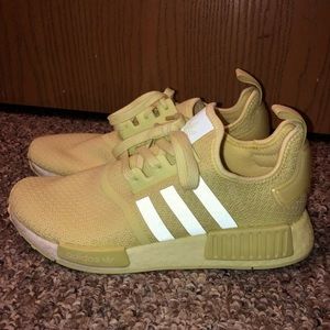 Women's Adidas NMD R1 Yellow Casual Shoe